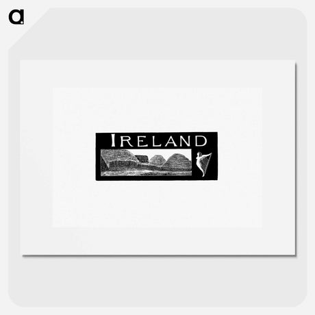アートポスター-Ireland from The World: Round It and Over It
 - 大英図書館 Poster.