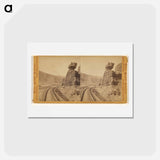 アートポストカード-Pulpit Rock, Mouth of Echo Canyon
 - エドワード マイブリッジ Postcard.