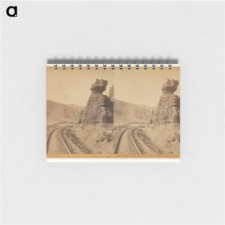 アートメモ帳-Pulpit Rock, Mouth of Echo Canyon
 - エドワード マイブリッジ Memo.