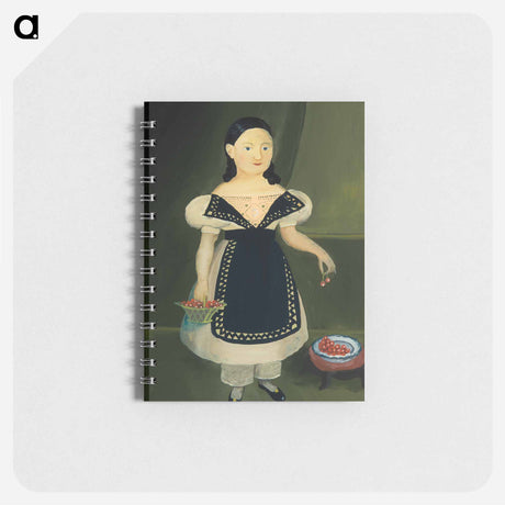 アートメモ帳-Girl with Cherries
 - バーンズ・コレクション Memo.