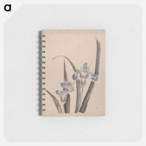 アートメモ帳-Orchid Flower - 葛飾 北斎 Memo.