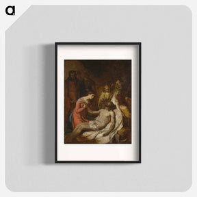 アートポスター-Study of the Lamentation on the Dead Christ
 - イェール大学アートギャラリー Poster.