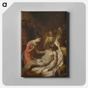 アートパネル-Study of the Lamentation on the Dead Christ
 - イェール大学アートギャラリー Canvas.