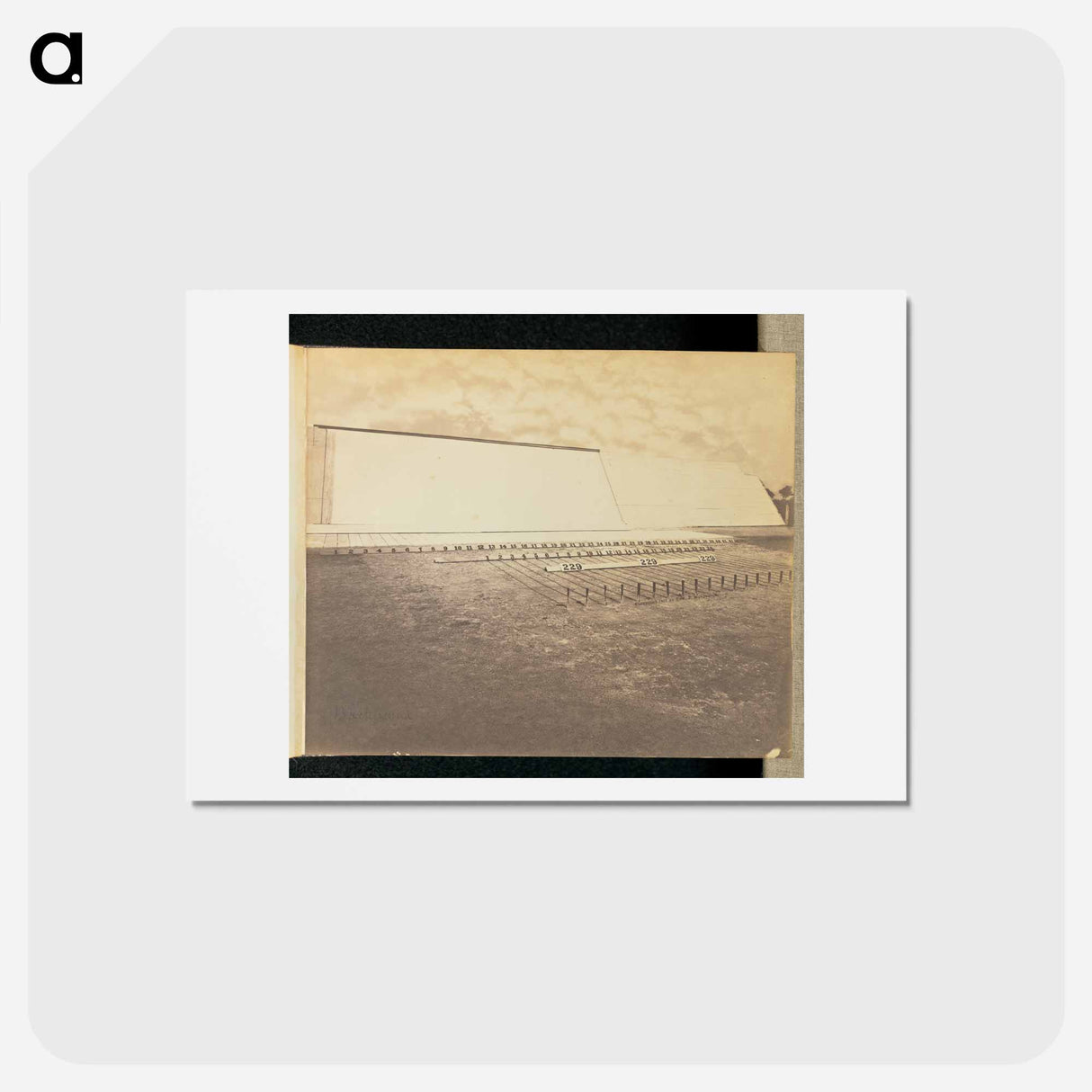 アートポストカード-Muybridge Background
 - エドワード マイブリッジ Postcard.