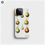 Pear, Pyrus communis - Pierre Joseph Redouté Phone Case.