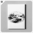 アートパネル-Canoe and a Camera: A Tour Through the Maine Forests
 - 大英図書館 Canvas.