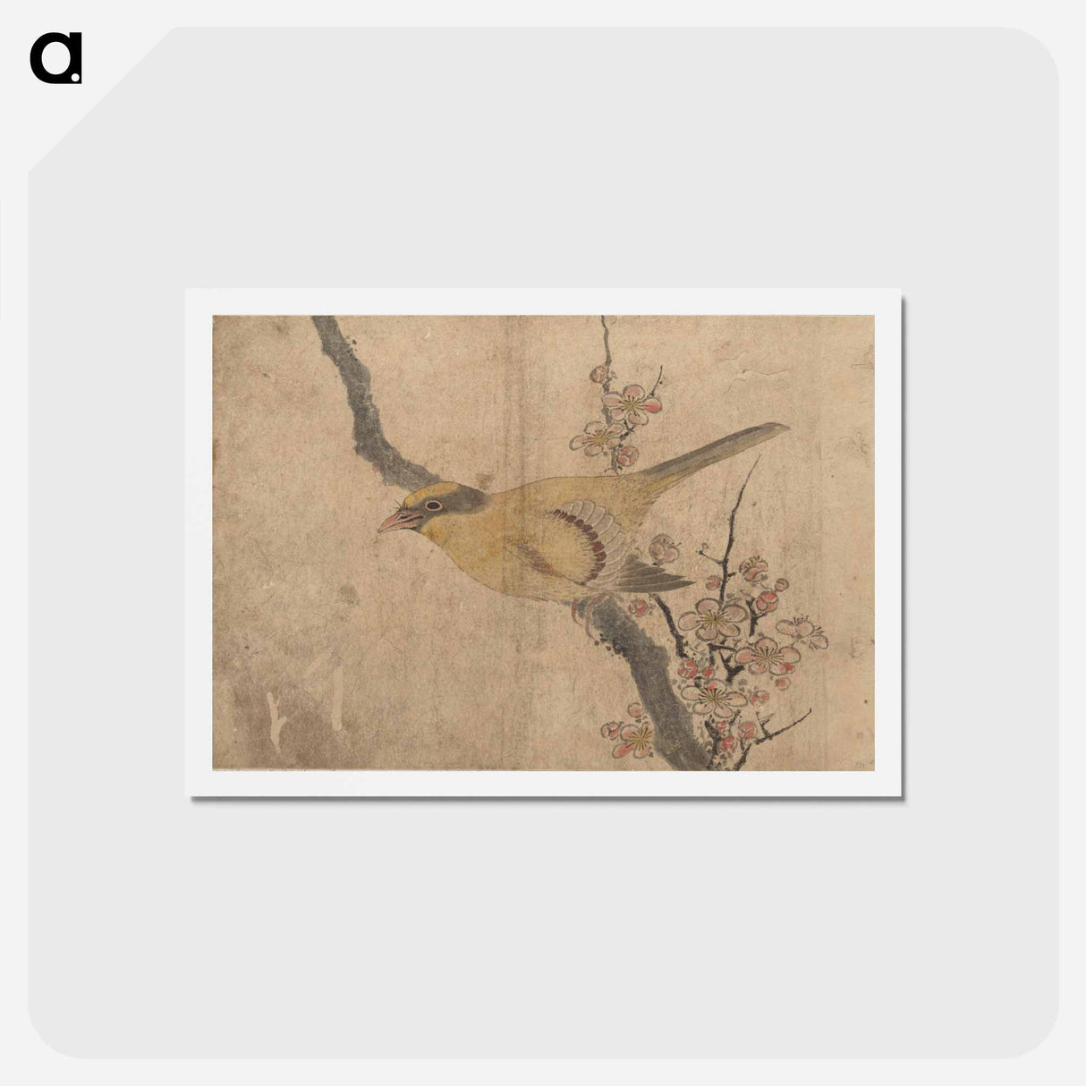 アートポストカード-Album of Sketches by Katsushika Hokusai and His Disciples - 葛飾 北斎 Postcard.
