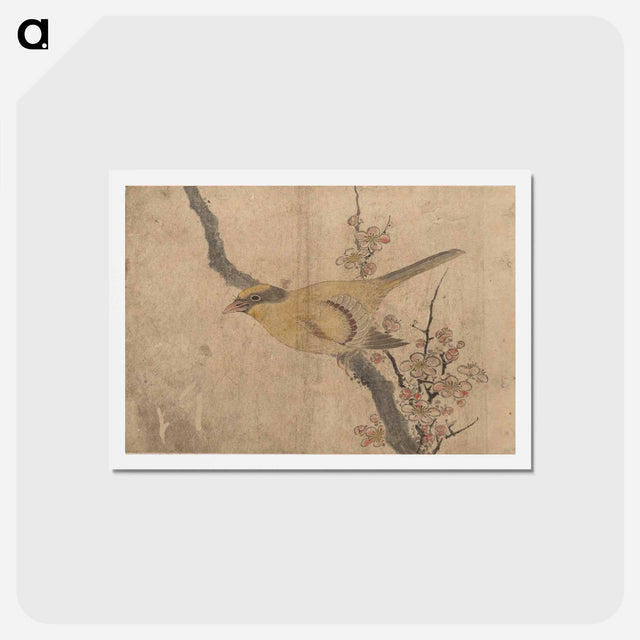 アートポストカード-Album of Sketches by Katsushika Hokusai and His Disciples - 葛飾 北斎 Postcard.