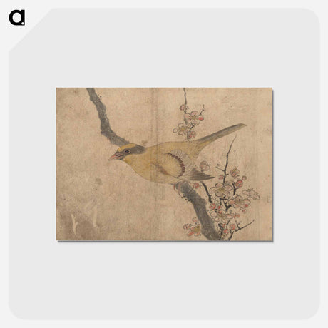 アートポストカード-Album of Sketches by Katsushika Hokusai and His Disciples - 葛飾 北斎 Postcard.