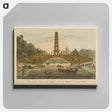 アートパネル-View of the Bridge and Pagoda from the Canal, St. James's Park
 - イェール大学アートギャラリー Canvas.