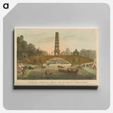 アートパネル-View of the Bridge and Pagoda from the Canal, St. James's Park
 - イェール大学アートギャラリー Canvas.