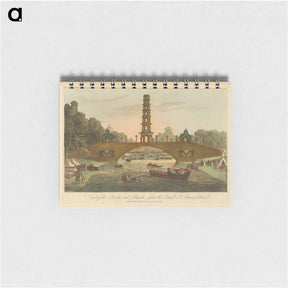 アートメモ帳-View of the Bridge and Pagoda from the Canal, St. James's Park
 - イェール大学アートギャラリー Memo.