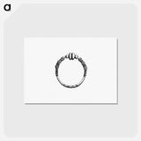 アートポストカード-Accessory from The Chroniclers Of The History Of France From The Origins To The Sixteenth Century
 - 大英図書館 Postcard.