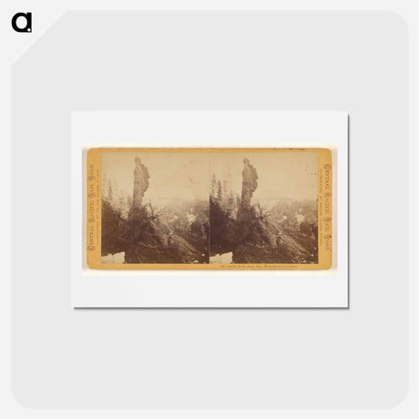 アートポストカード-Candle Rock
 - エドワード マイブリッジ Postcard.