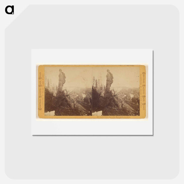 アートポストカード-Candle Rock
 - エドワード マイブリッジ Postcard.