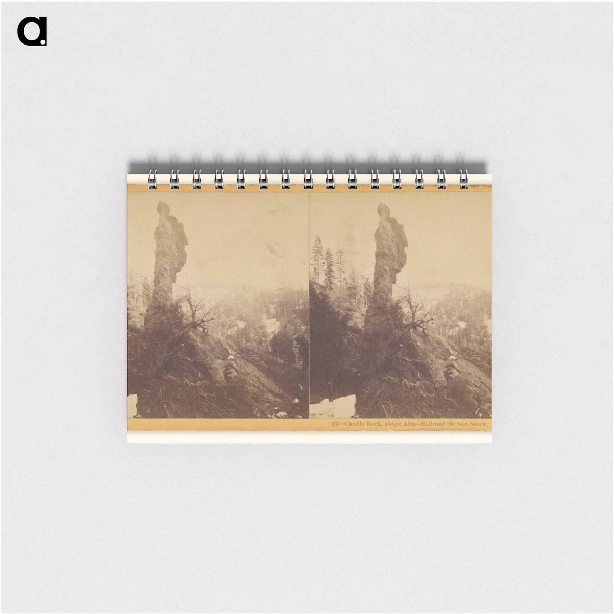 アートメモ帳-Candle Rock
 - エドワード マイブリッジ Memo.