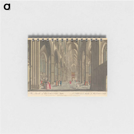 アートメモ帳-The Inside of Westminster Abby
 - イェール大学アートギャラリー Memo.