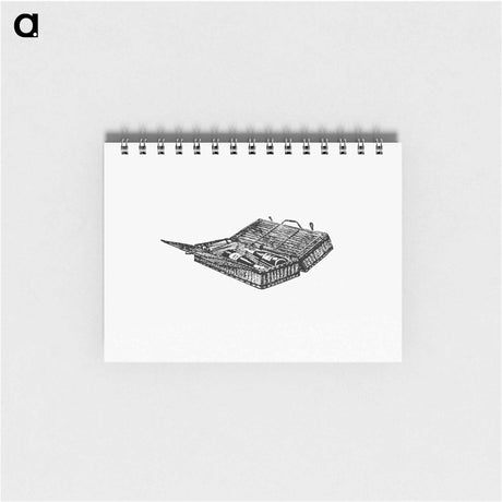 アートメモ帳-London Picnic Basket and Directory
 - 大英図書館 Memo.