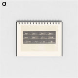 アートメモ帳-Dogs Fighting Over Cloth
 - エドワード マイブリッジ Memo.
