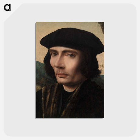 アートポストカード-Portrait of a Man
 - バーンズ・コレクション Postcard.