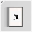 アートポスター-Silhouette from Michael's Crag
 - 大英図書館 Poster.