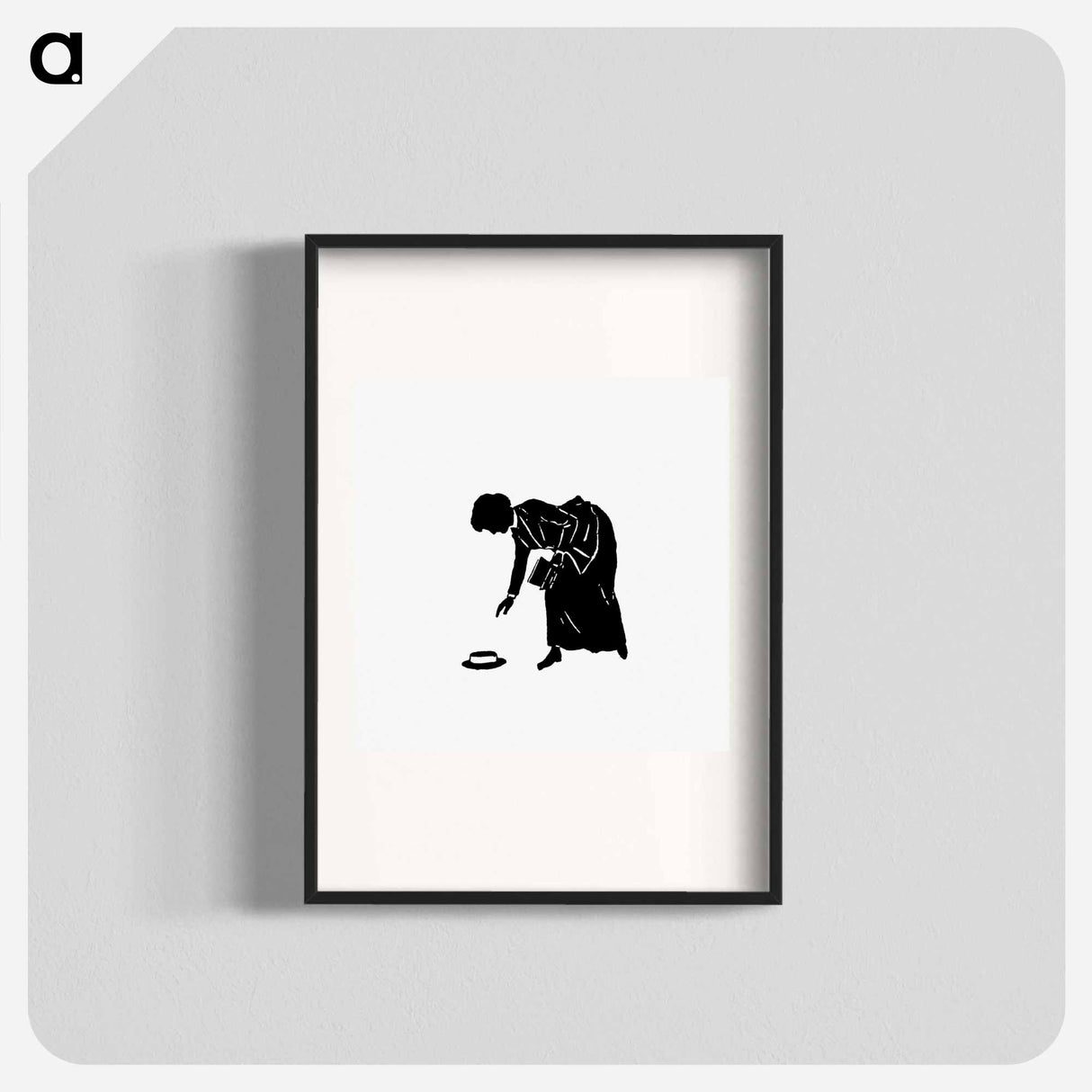 アートポスター-Silhouette from Michael's Crag
 - 大英図書館 Poster.