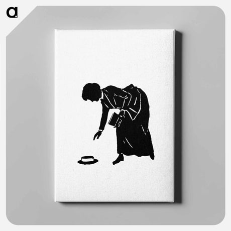 アートパネル-Silhouette from Michael's Crag
 - 大英図書館 Canvas.