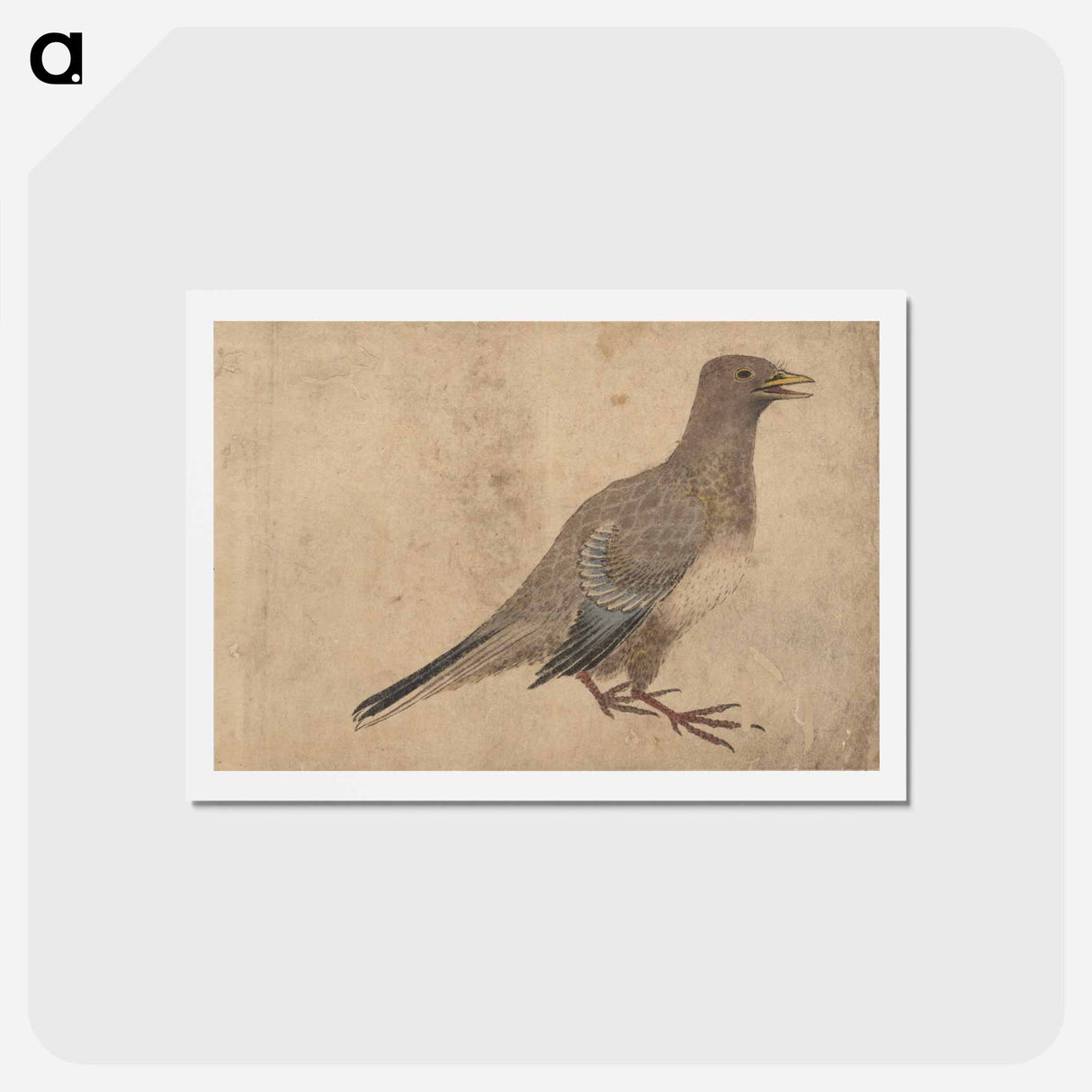 アートポストカード-Album of Sketches by Katsushika Hokusai and His Disciples - 葛飾 北斎 Postcard.