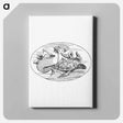 アートパネル-Mermaid from The Story Of The Mermaiden
 - 大英図書館 Canvas.