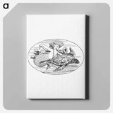 アートパネル-Mermaid from The Story Of The Mermaiden
 - 大英図書館 Canvas.