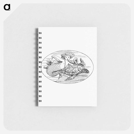 アートメモ帳-Mermaid from The Story Of The Mermaiden
 - 大英図書館 Memo.