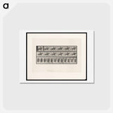 アートポストカード-Man on Horse
 - エドワード マイブリッジ Postcard.