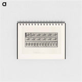 アートメモ帳-Man on Horse
 - エドワード マイブリッジ Memo.