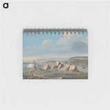 アートメモ帳-Views of Montreal and Louisburg: A View of Louisburg in North America taken near the Light House when that city was beseiged in 1758
 - イェール大学アートギャラリー Memo.