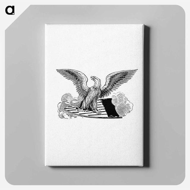 アートパネル-Eagle on a Shield from Philadelphia
 - 大英図書館 Canvas.
