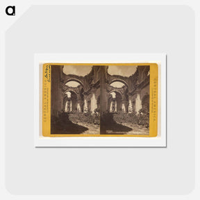 アートポストカード-Church of San Francisco, Antigua
 - エドワード マイブリッジ Postcard.