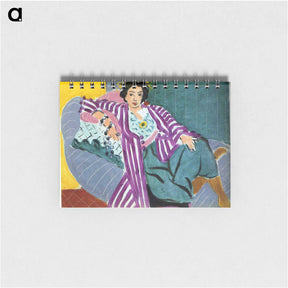 アートメモ帳-Small Odalisque in Purple Robe - アンリ マティス Memo.