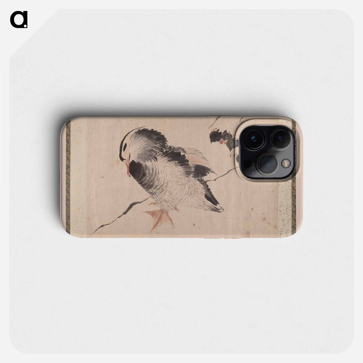 Japanese bird, Album of Sketches - 葛飾 北斎 Phone Case.