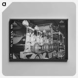 アートパネル-Mattress Factory Sign
 - ラッセル リー Canvas.