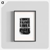 アートポスター-Building Facade from Philadelphia As It Is
 - 大英図書館 Poster.
