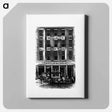 アートパネル-Building Facade from Philadelphia As It Is
 - 大英図書館 Canvas.