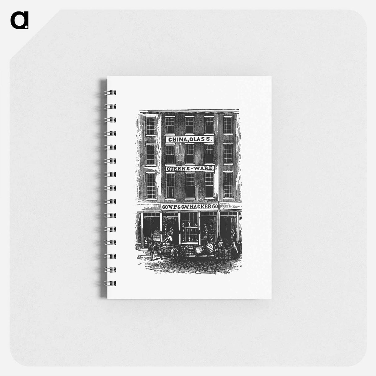 アートメモ帳-Building Facade from Philadelphia As It Is
 - 大英図書館 Memo.