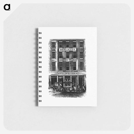 アートメモ帳-Building Facade from Philadelphia As It Is
 - 大英図書館 Memo.