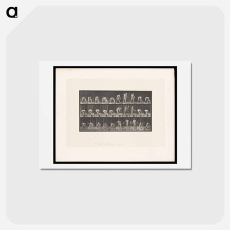 アートポストカード-Bricklayer
 - エドワード マイブリッジ Postcard.