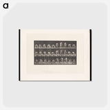 アートポストカード-Bricklayer
 - エドワード マイブリッジ Postcard.