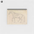 アートメモ帳-Saddled Horse, Walking to Left
 - イェール大学アートギャラリー Memo.