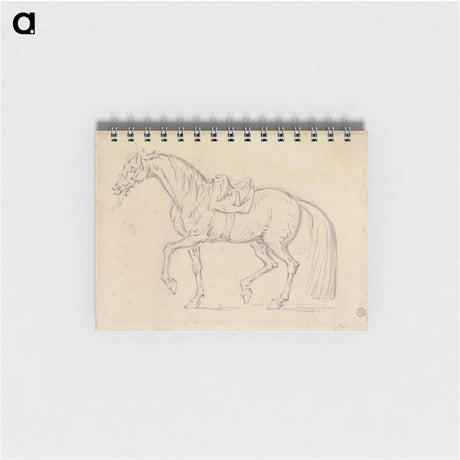 アートメモ帳-Saddled Horse, Walking to Left
 - イェール大学アートギャラリー Memo.