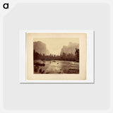 アートポストカード-Valley of the Yosemite, from Rocky Ford
 - エドワード マイブリッジ Postcard.