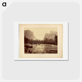 アートポストカード-Valley of the Yosemite, from Rocky Ford
 - エドワード マイブリッジ Postcard.