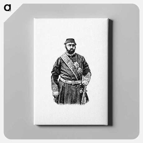 アートパネル-Turkish Sultan
 - 大英図書館 Canvas.